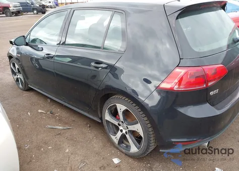2015 Volkswagen Golf Gti 2.0T Se 4-Door из США, поврежденный, VIN 3VW4T7AU6FM016306